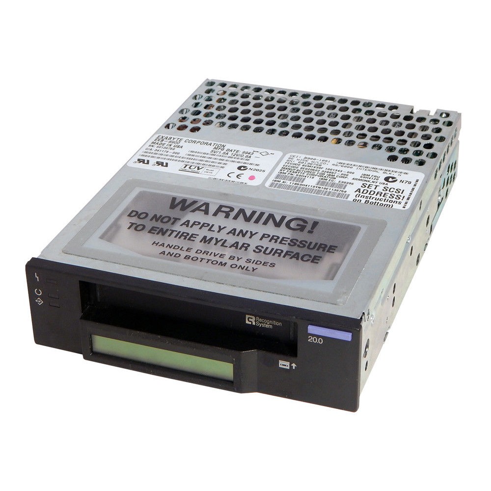 59H4119 IBM 8900 Mammoth SE/Wide 68pin SCSI Drive w LCD (Black